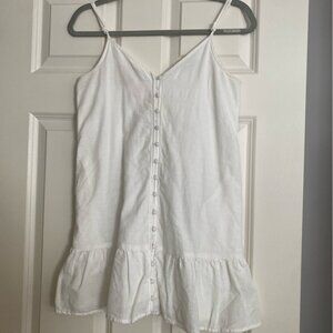 American Eagle Button-Front Mini Dress